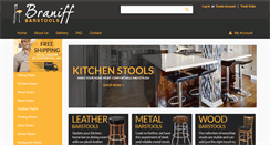 Desktop Screenshot of braniffbarstools.com